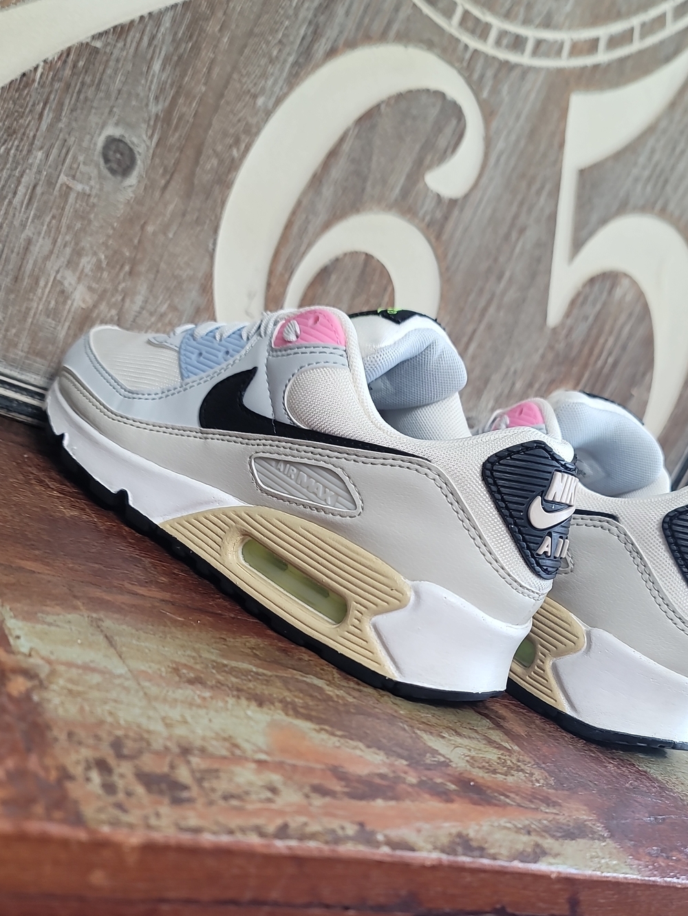 🔥Nike Air Max 90 'Multi-Color Pastel' 🔥 Wmns 6.5 Great Cond! Fast Shipping - Picture 11 of 16